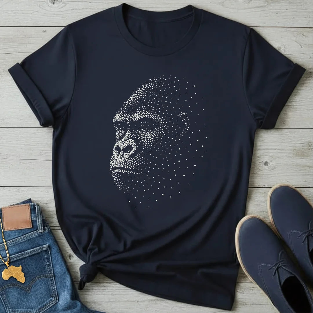 Point Art Gorilla T-Shirt