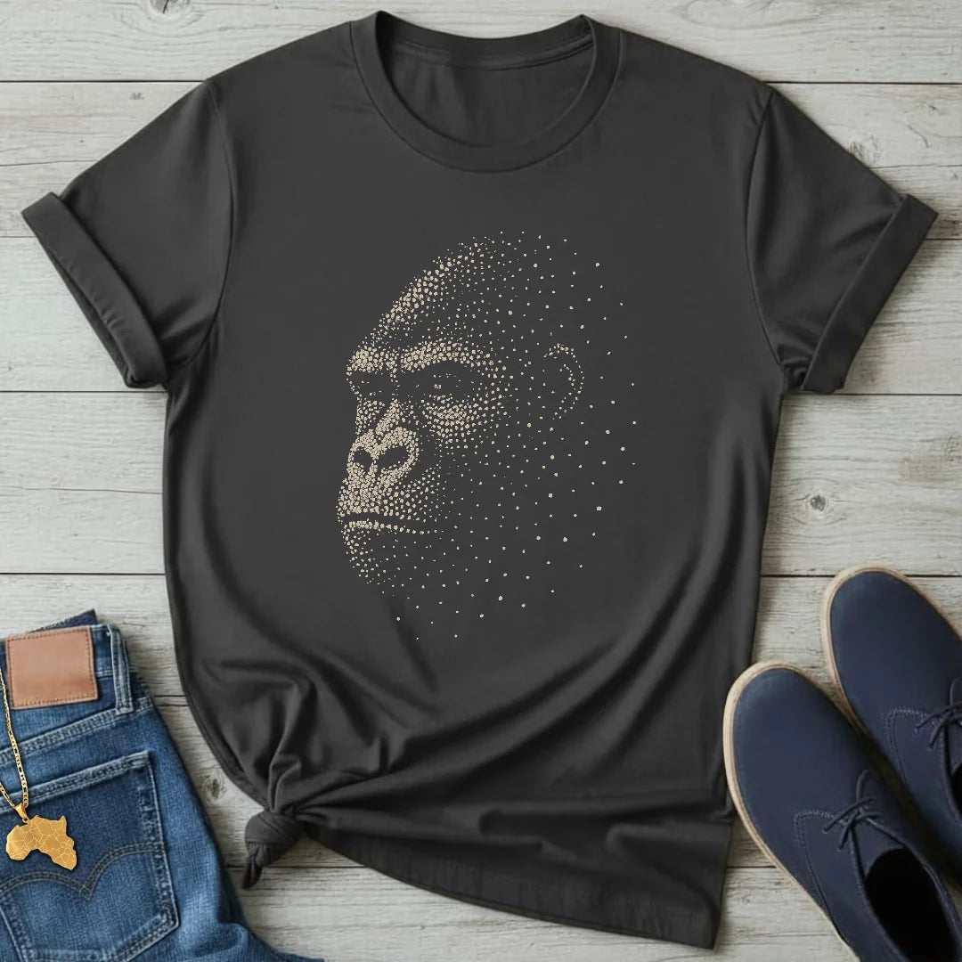 Point Art Gorilla T-Shirt