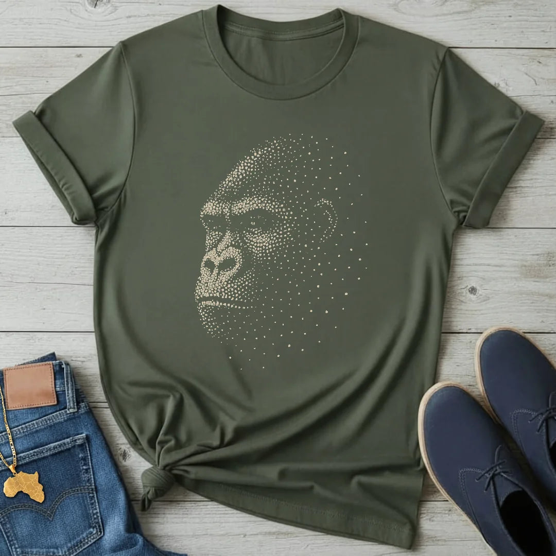 Point Art Gorilla T-Shirt