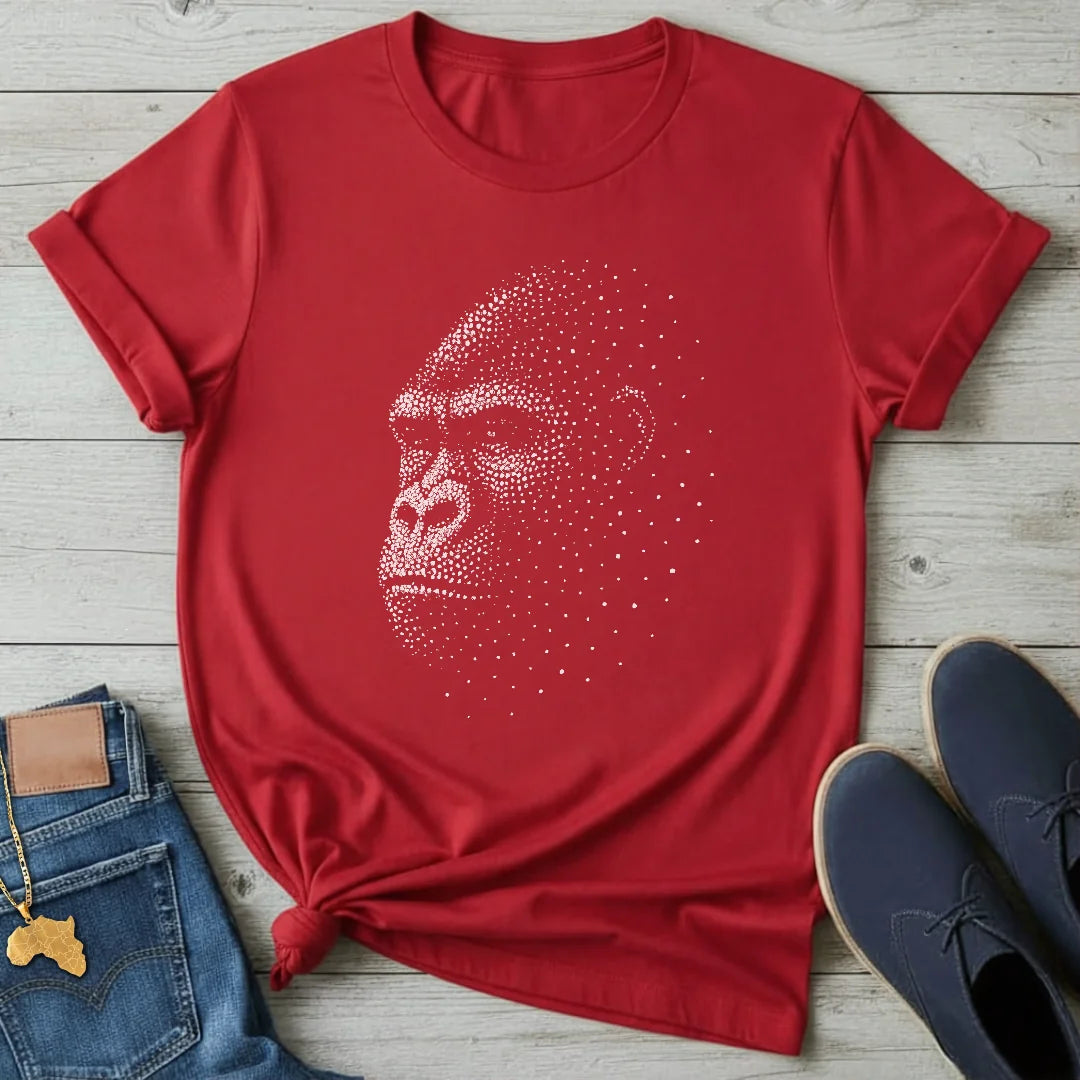 Point Art Gorilla T-Shirt