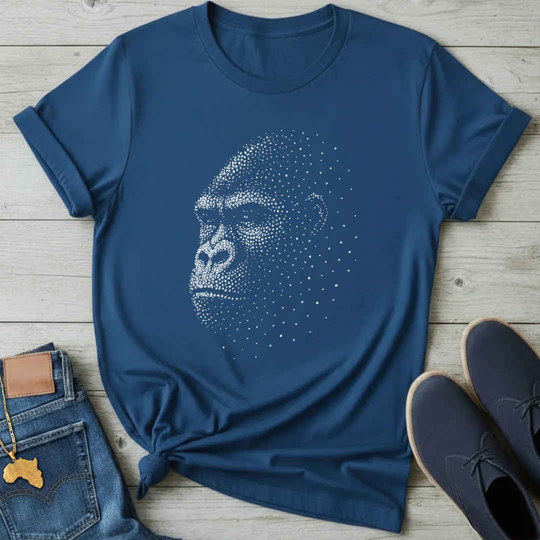 Point Art Gorilla T-Shirt