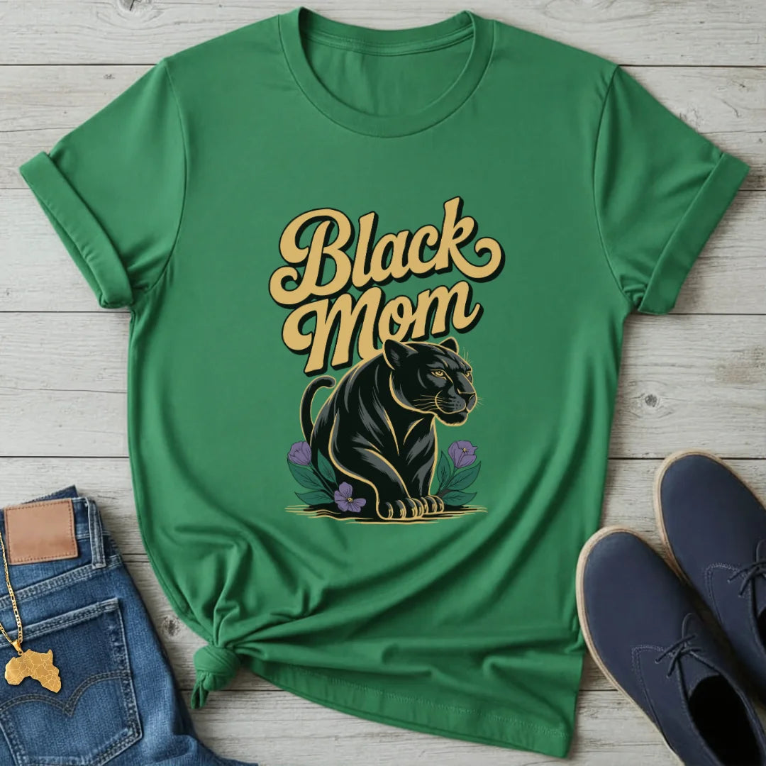 Black Panther Mom T-Shirt