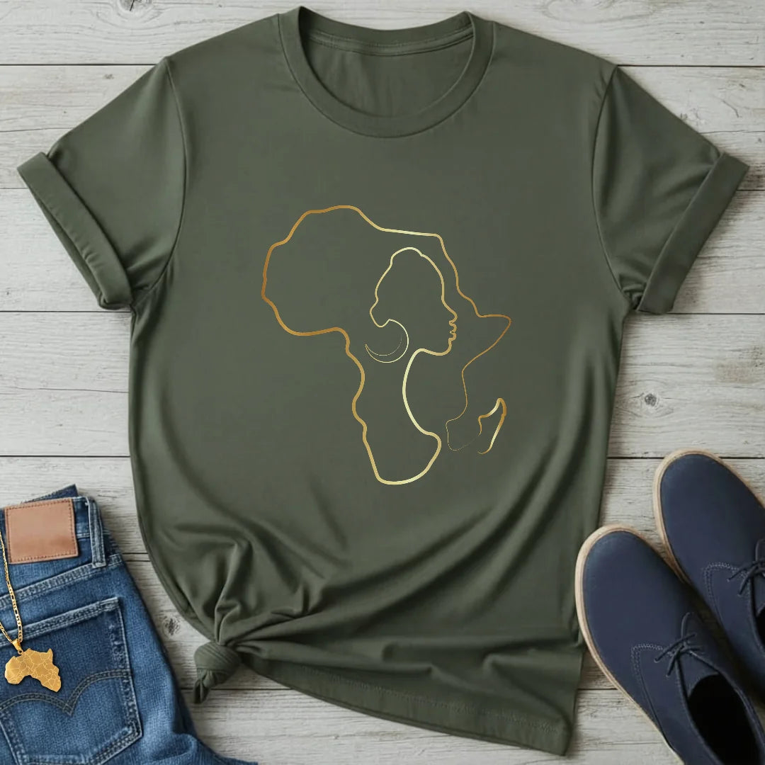 Golden Line Africa T-Shirt