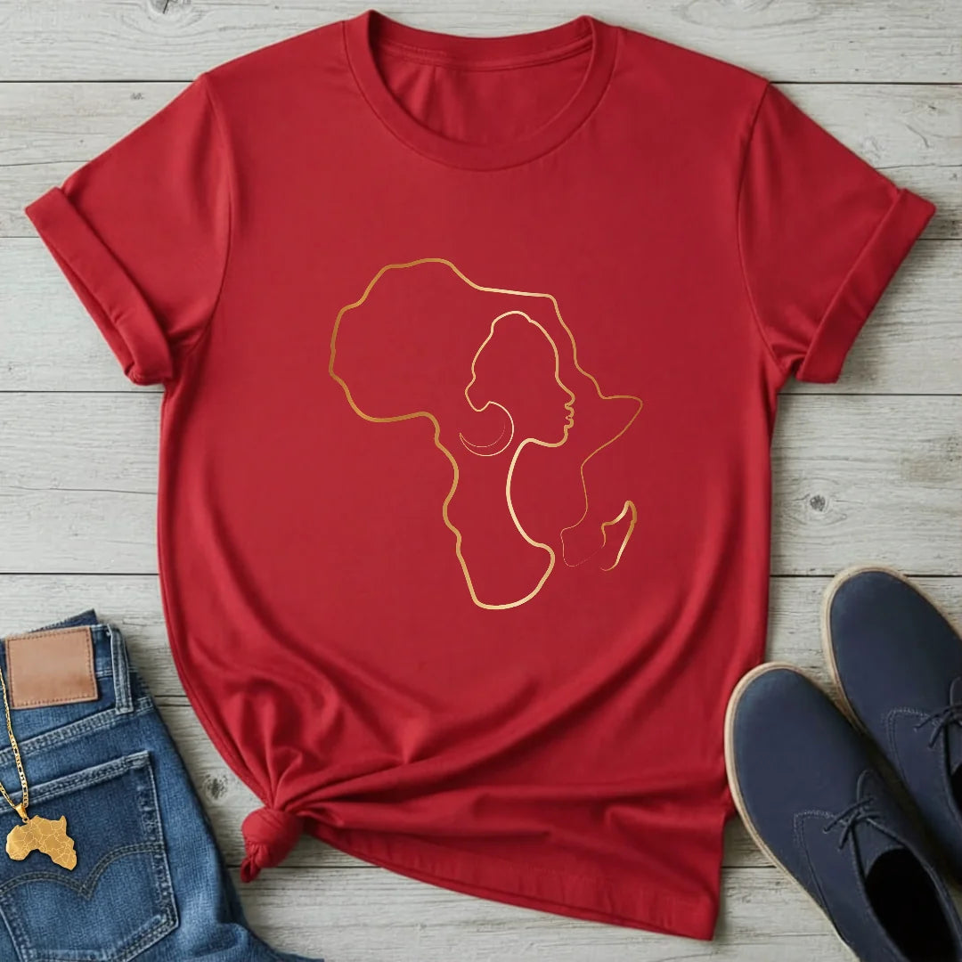 Golden Line Africa T-Shirt