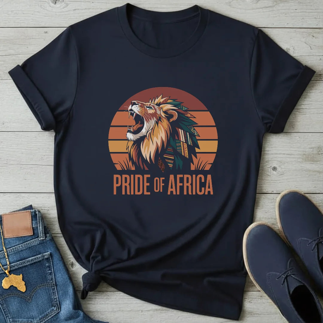 Pride of Africa - Roaring Sunset T-Shirt