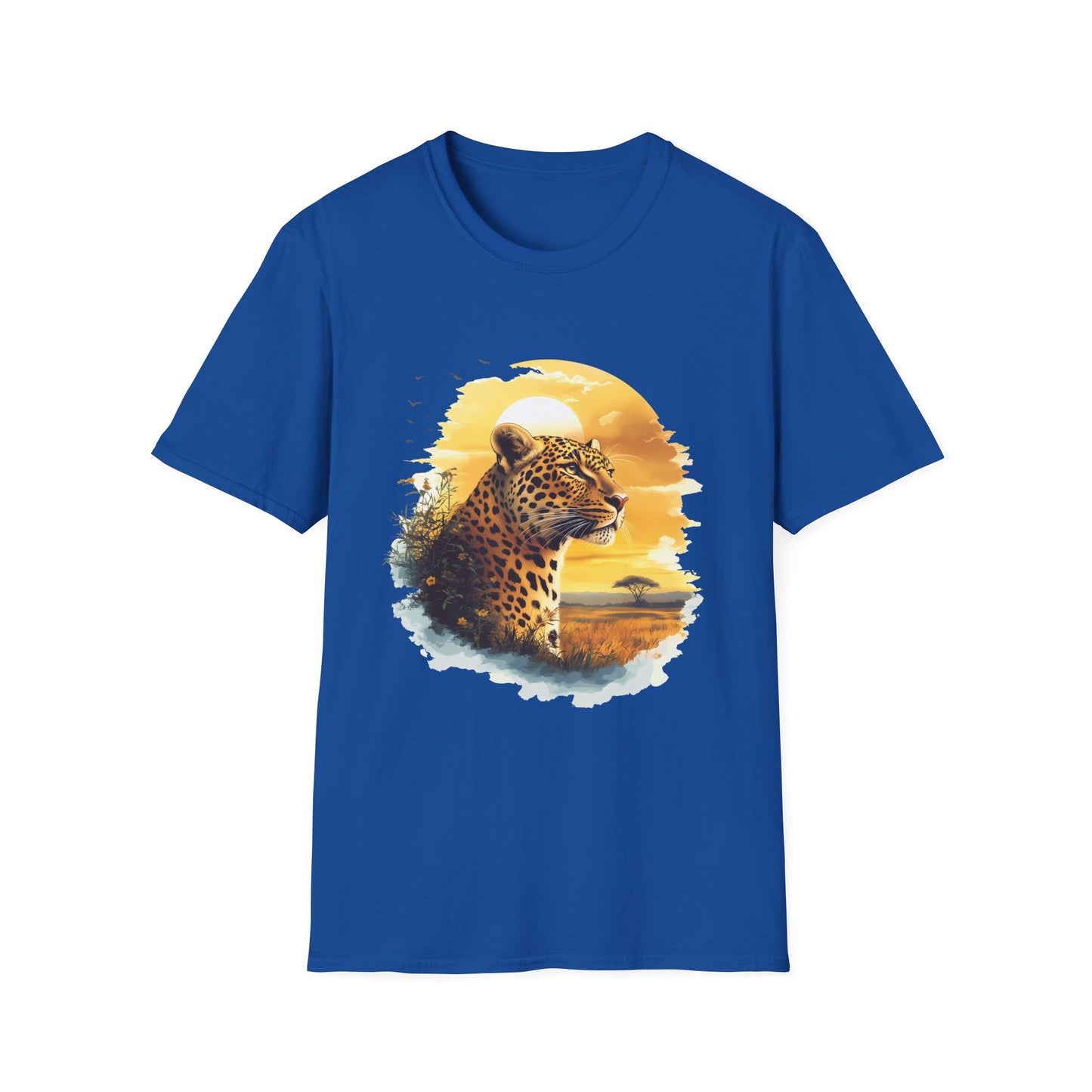 Watercolor Leopard T-Shirt - Regular Fit