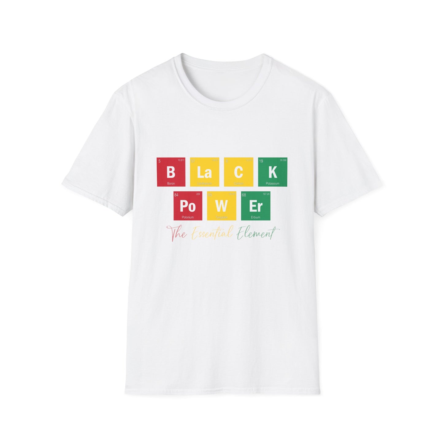 Black Power Element T-Shirt - Regular Fit