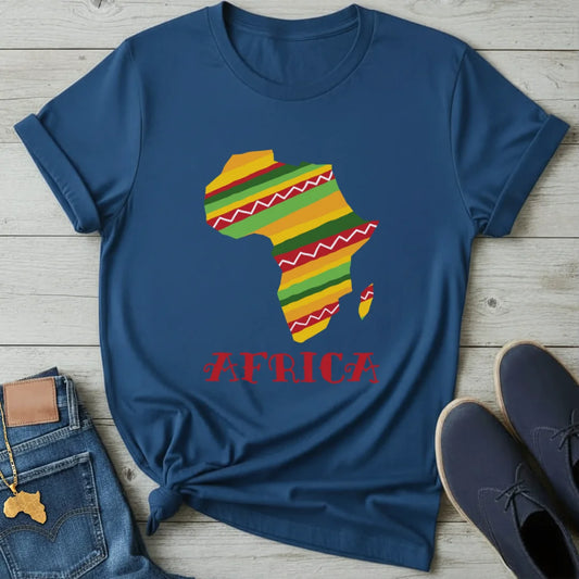 Kente Continent T-Shirt