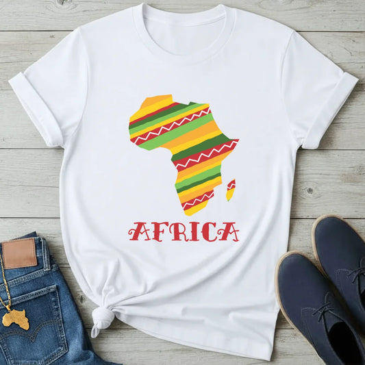 Kente Continent T-Shirt