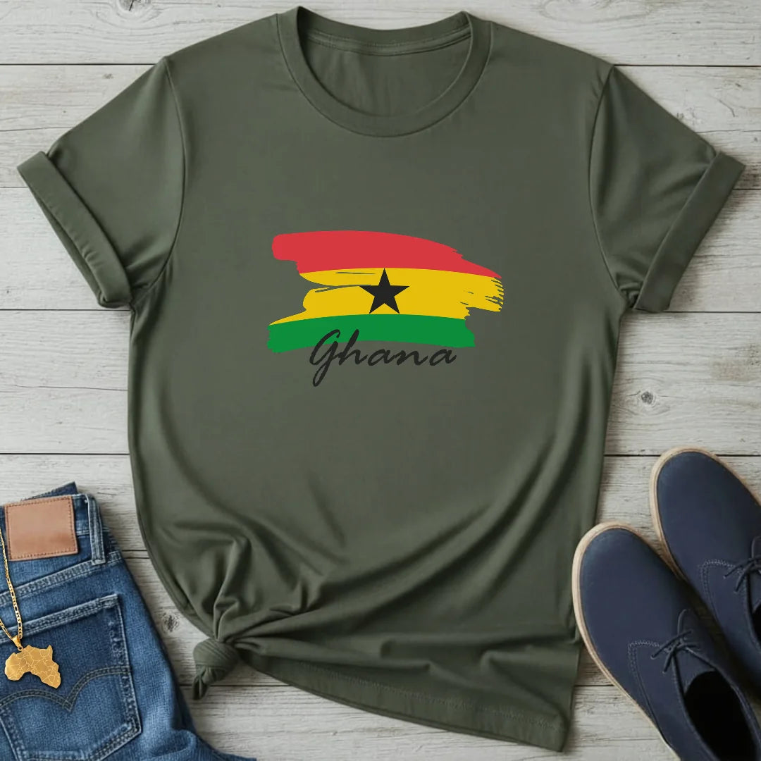 Brushflag Ghana T-Shirt