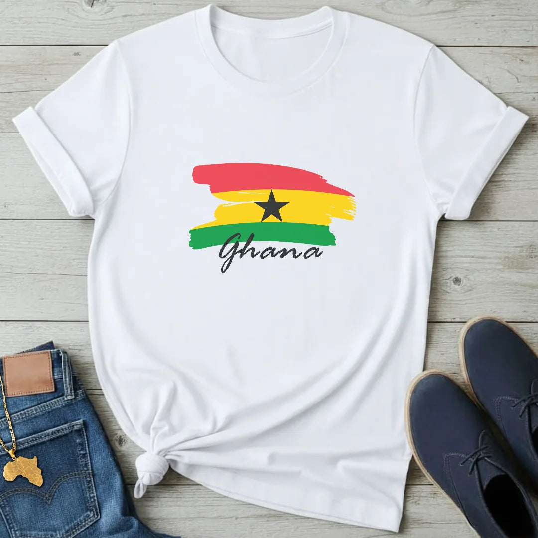 Brushflag Ghana T-Shirt