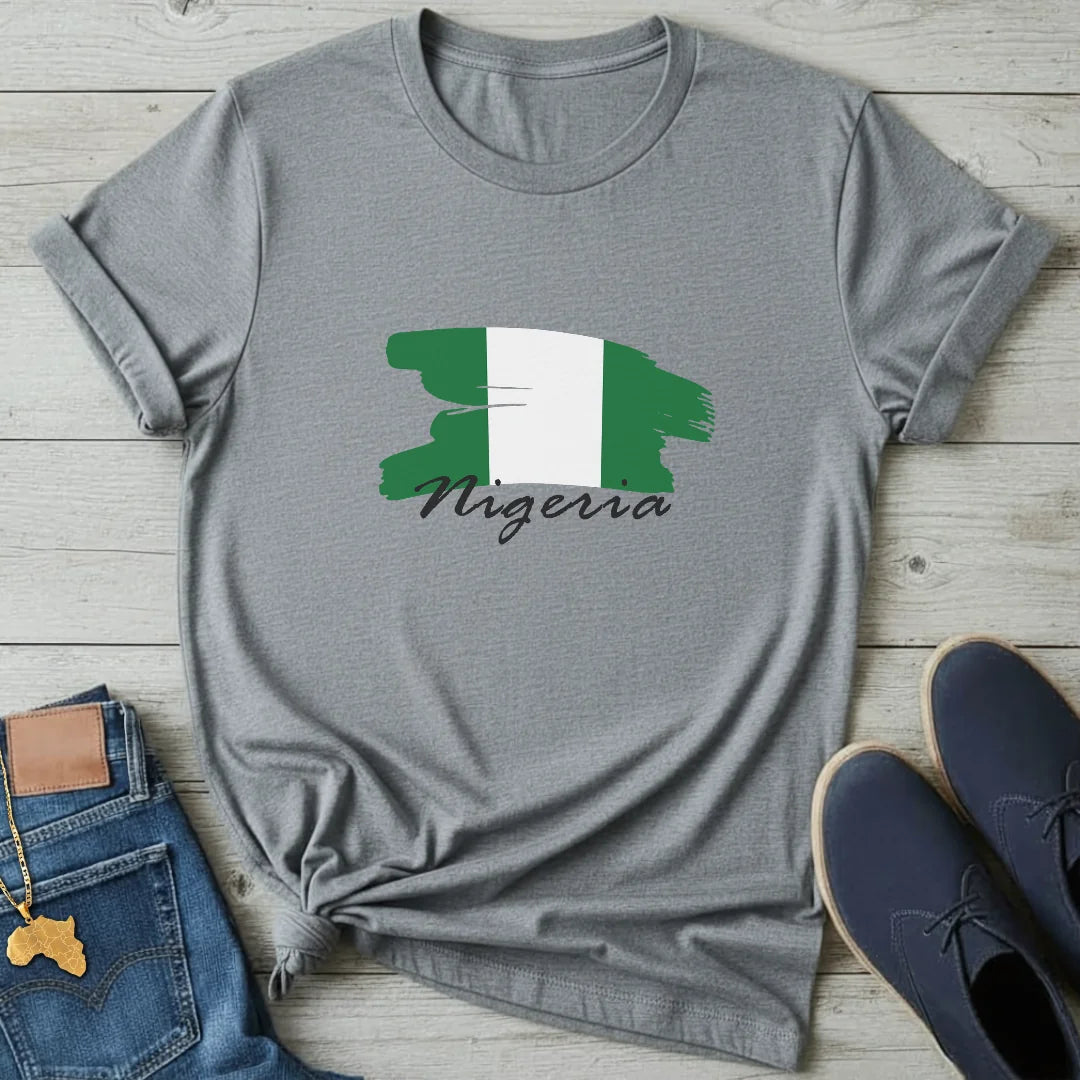 Brushflag Nigeria T-Shirt