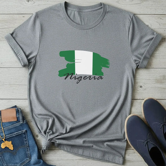 Brushflag Nigeria T-Shirt