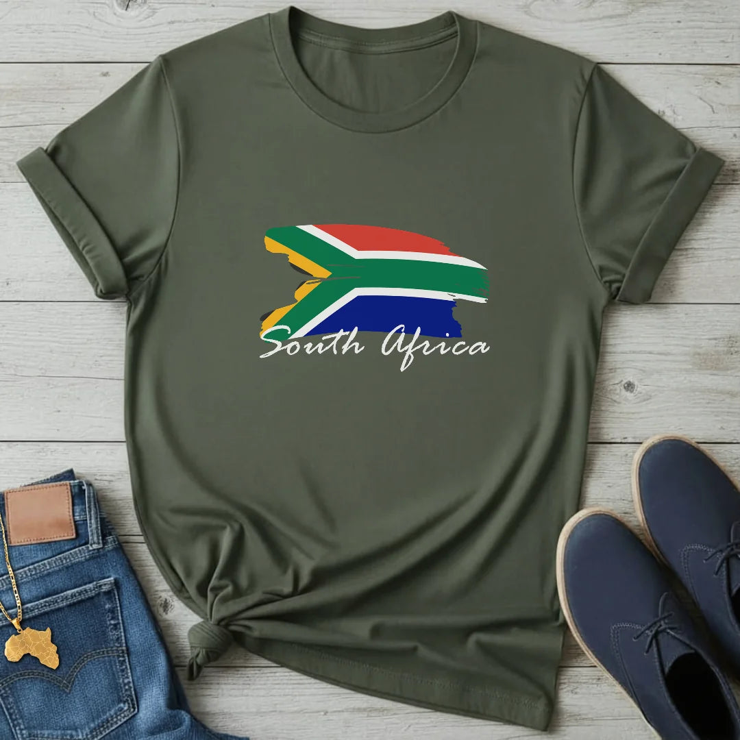 Brushflag South Africa T-Shirt