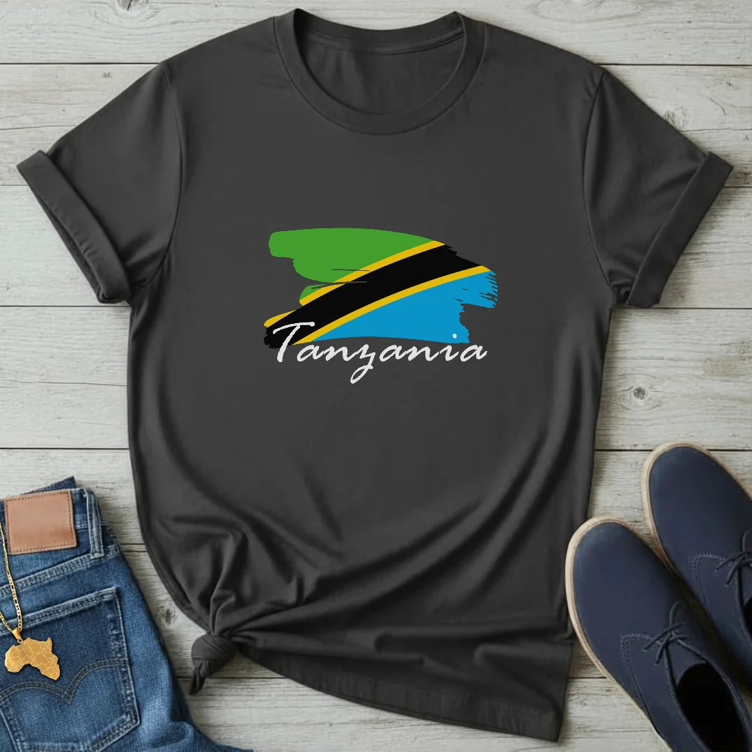 Brushflag Tanzania T-Shirt