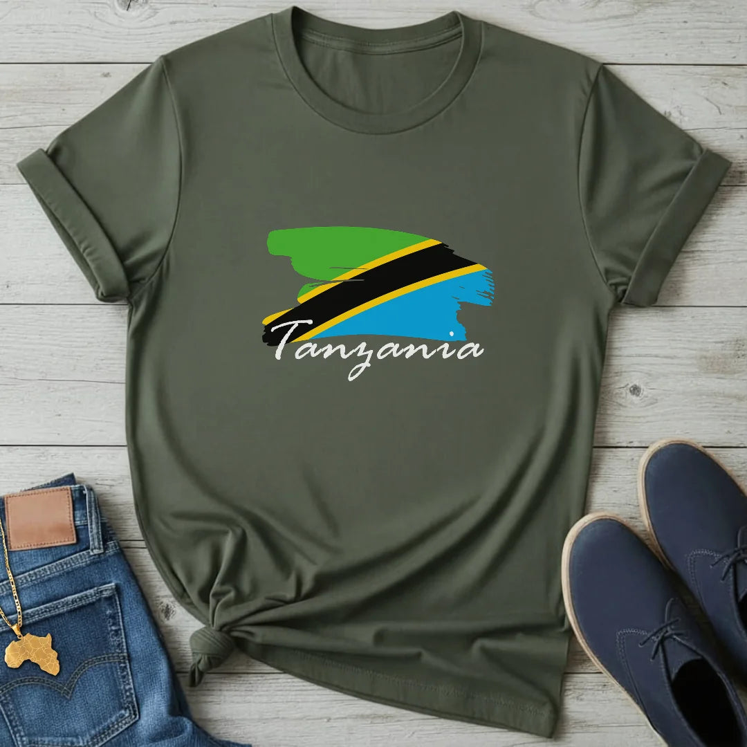 Brushflag Tanzania T-Shirt
