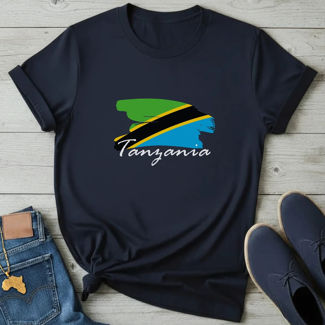 Brushflag Tanzania T-Shirt