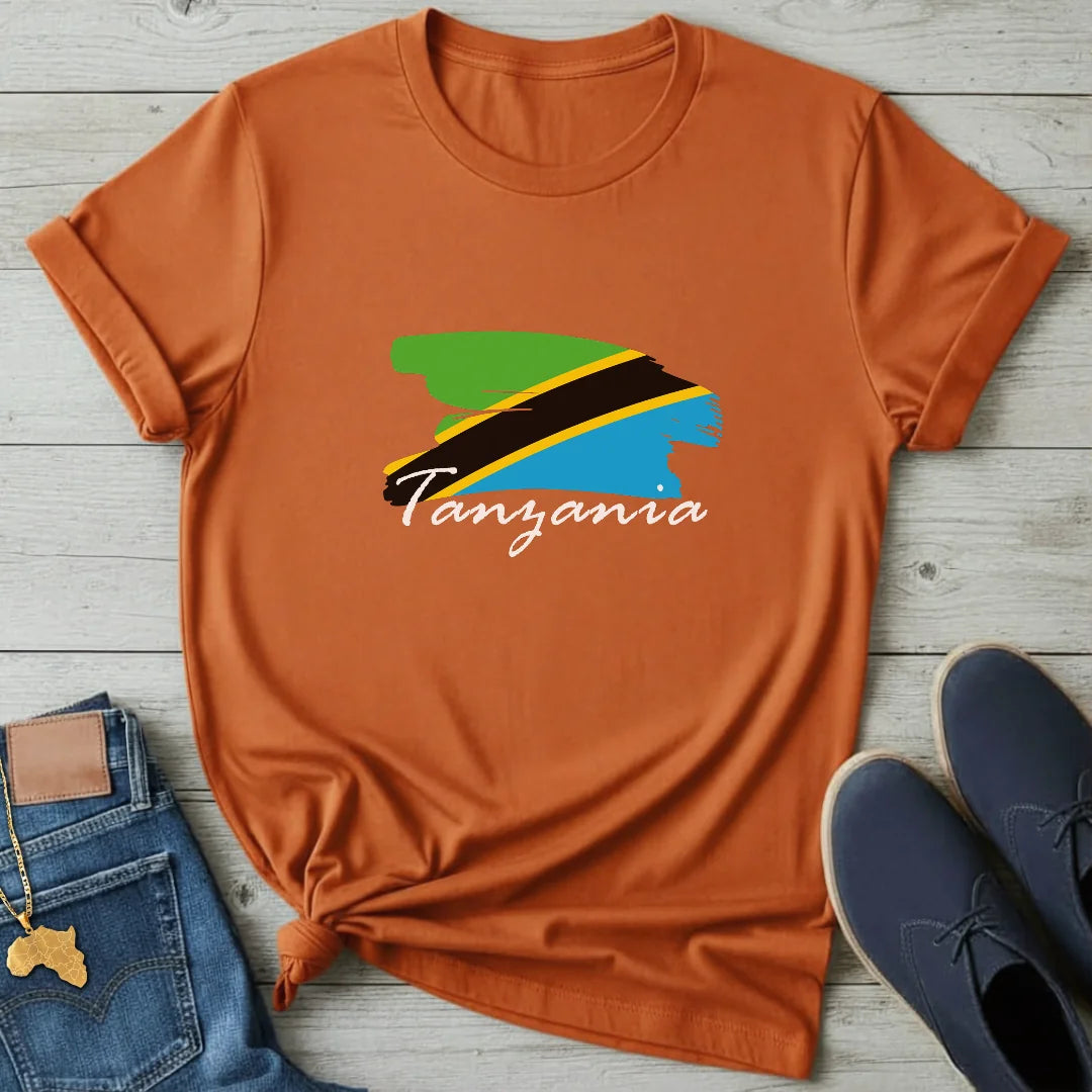Brushflag Tanzania T-Shirt