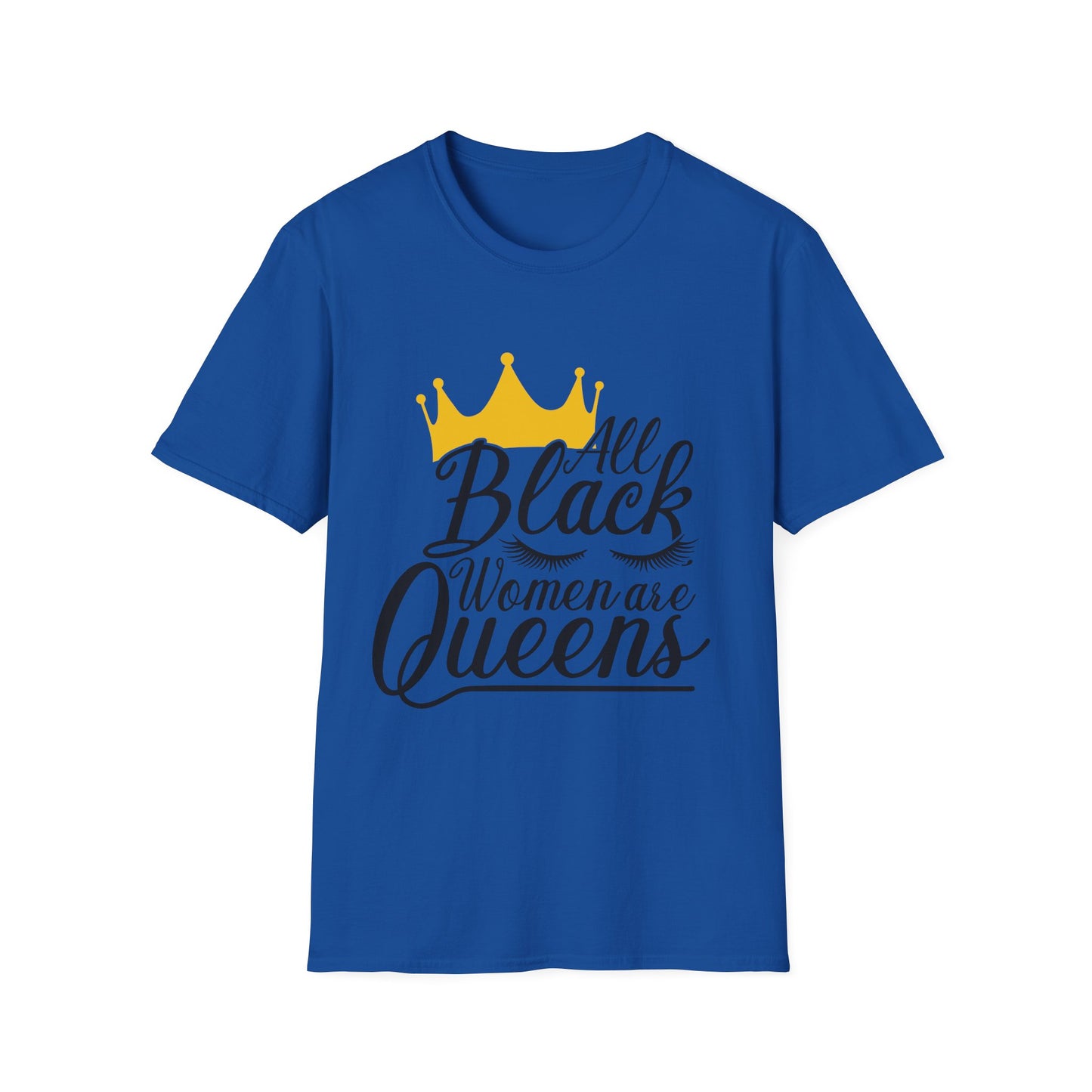 All Black Women Queens T-Shirt - Regular Fit