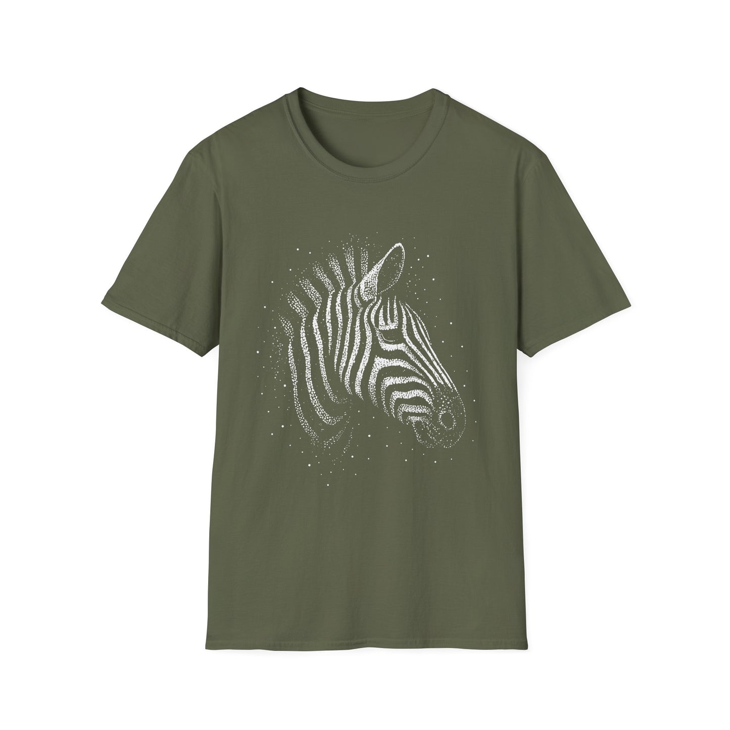 Point Art Zebra T-Shirt - Regular Fit