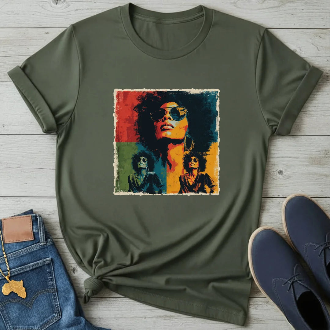 Vintage Grid T-Shirt