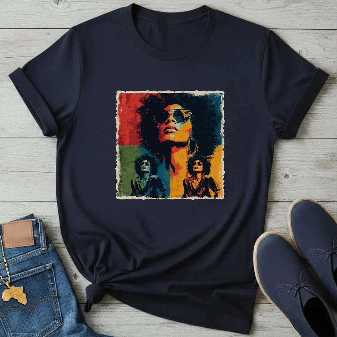 Vintage Grid T-Shirt