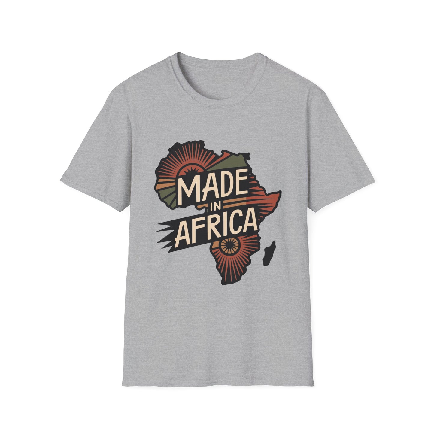 Made in Africa Map T-Shirt - Regular Fit