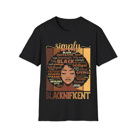 Simply Blacknificent T-Shirt - Regular Fit