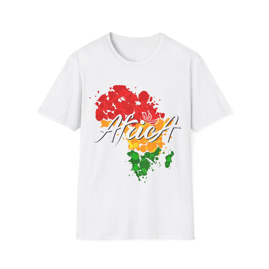 Africa Color Splash Map T-Shirt - Regular Fit