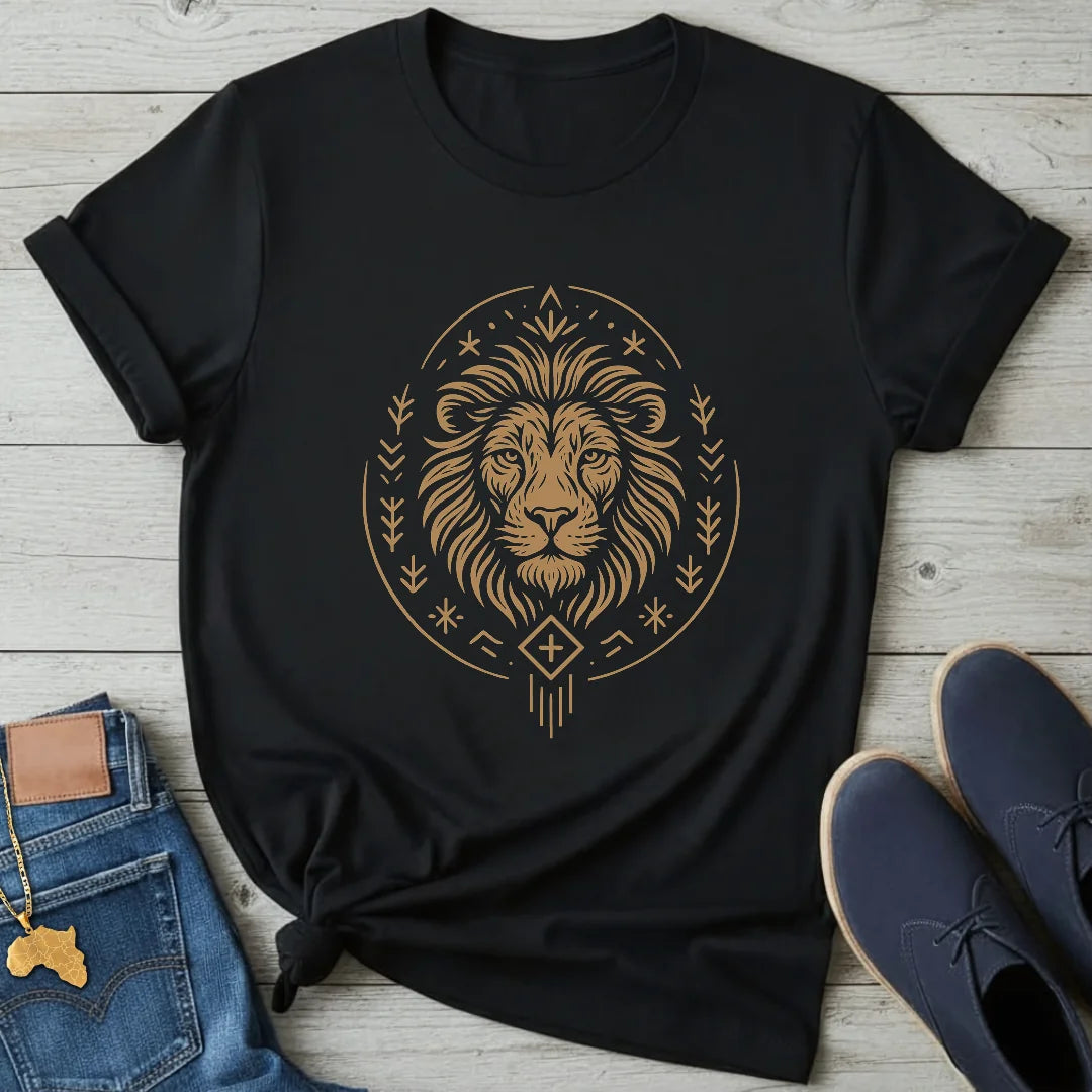 Lineart Lion T-Shirt