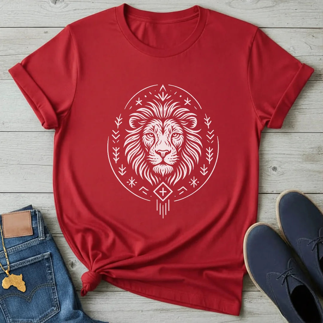Lineart Lion T-Shirt