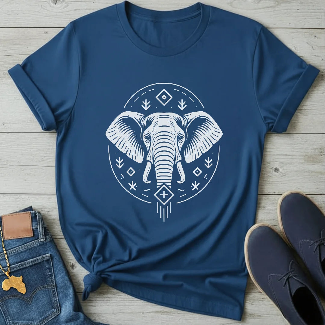 Lineart Elephant T-Shirt