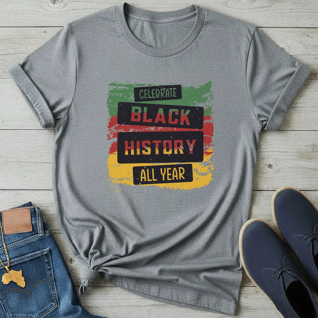 All Year Black History T-Shirt