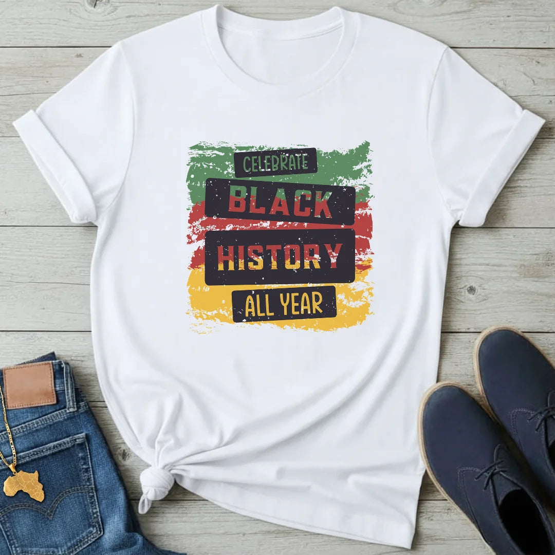 All Year Black History T-Shirt