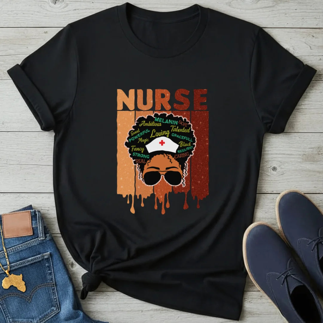 Black Nurse T-Shirt