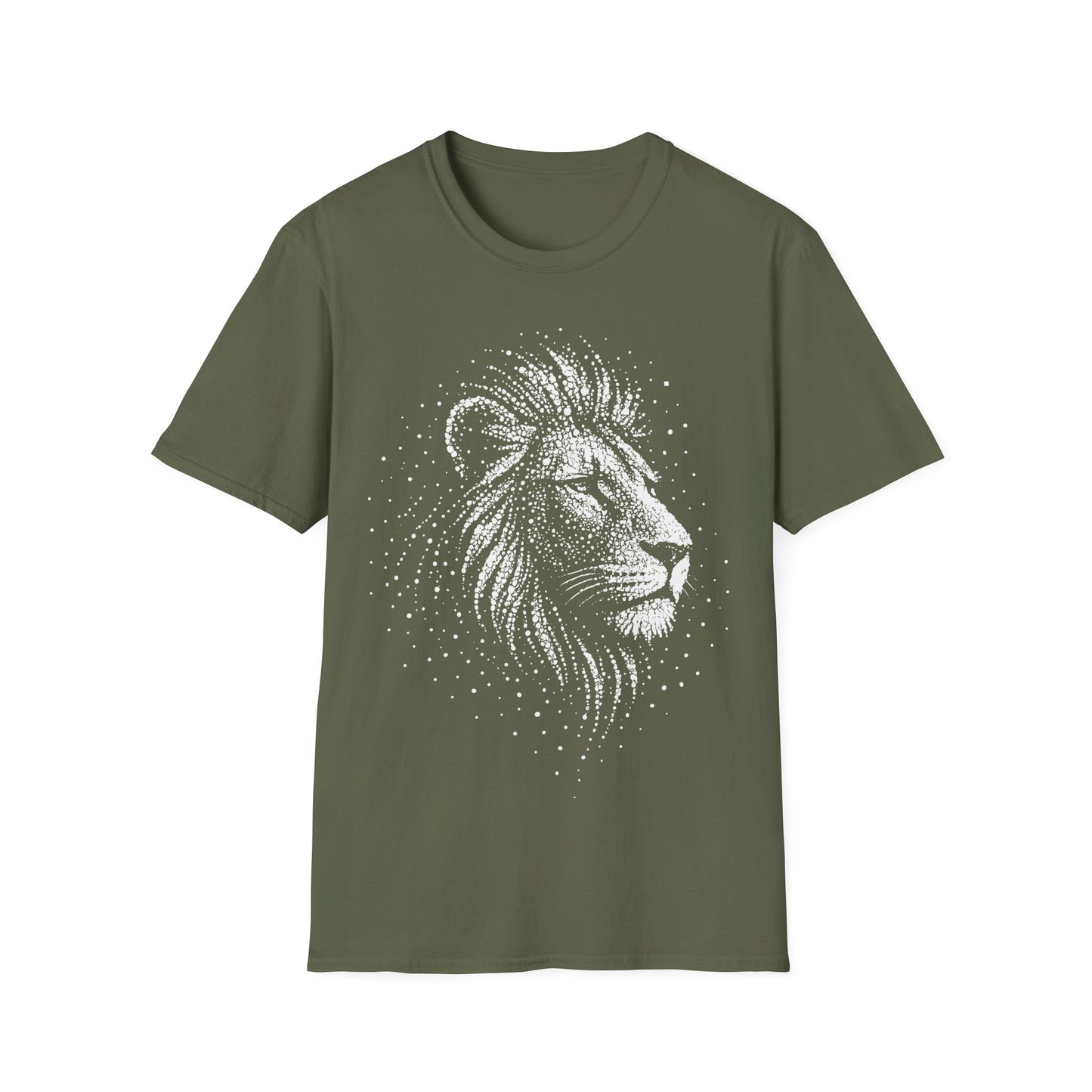 Point Art Lion T-Shirt - Regular Fit