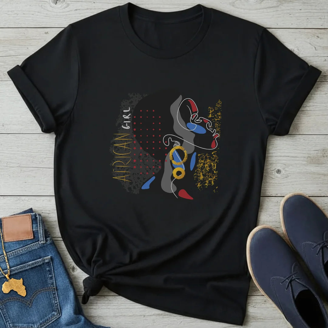 Abstract Art Portrait T-Shirt