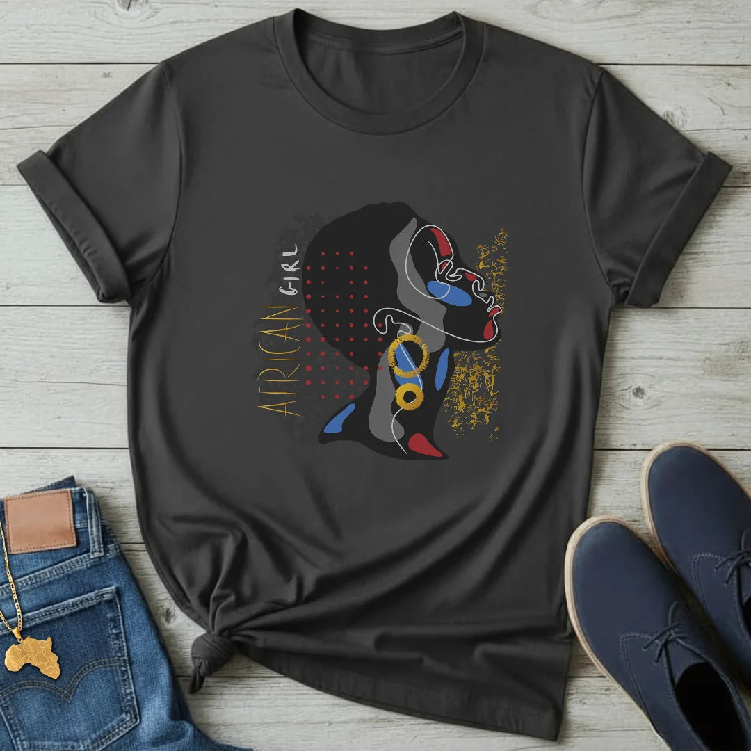 Abstract Art Portrait T-Shirt