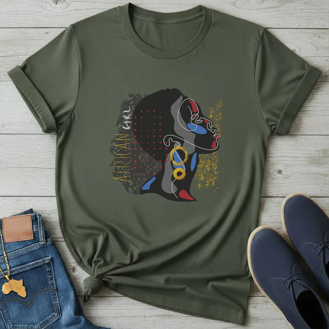 Abstract Art Portrait T-Shirt