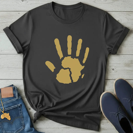 Hand Imprint Map T-Shirt