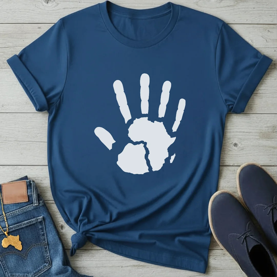 Hand Imprint Map T-Shirt