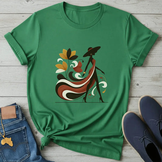 Walking Flower Lady T-Shirt