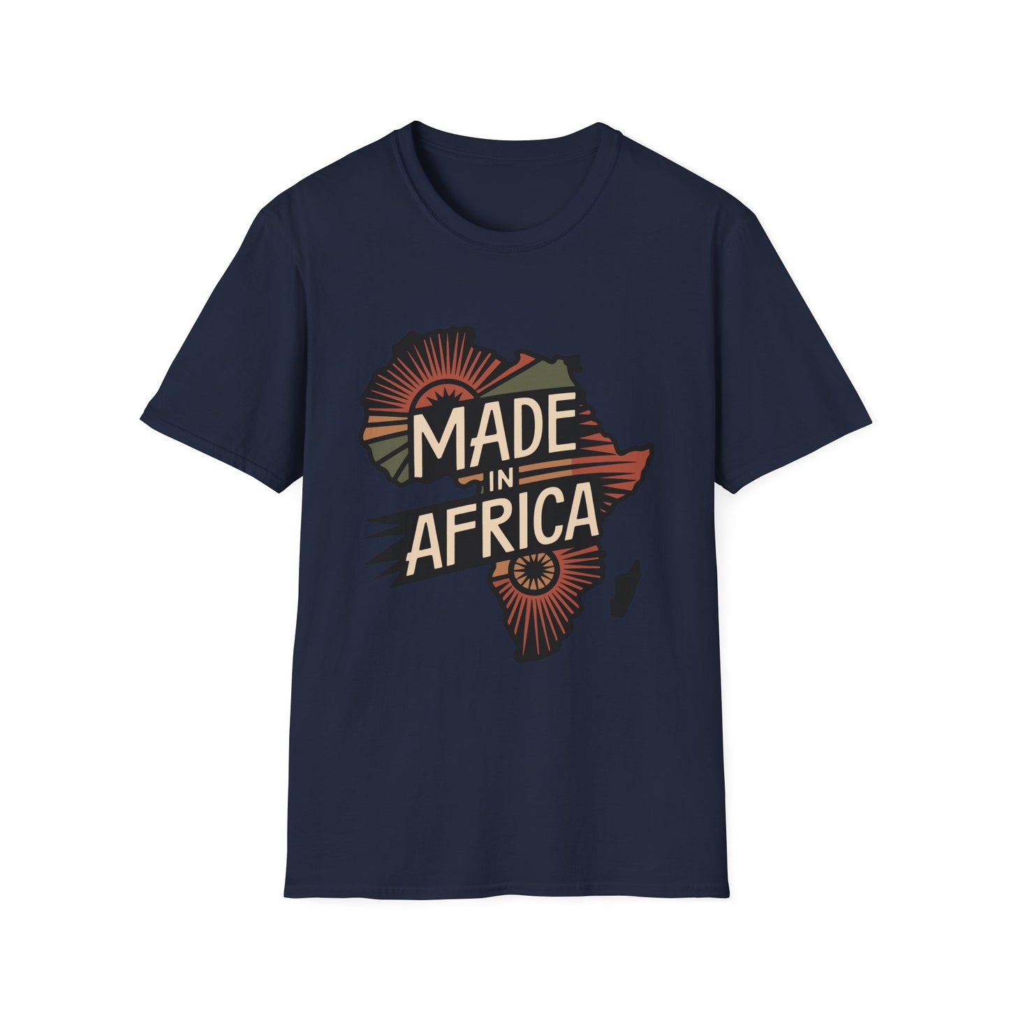 Made in Africa Map T-Shirt - Regular Fit