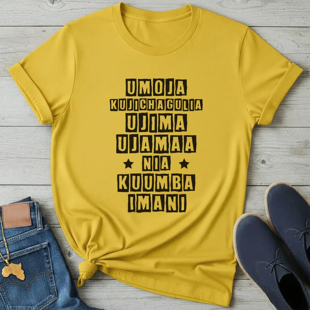 Principles of Kwanzaa T-Shirt