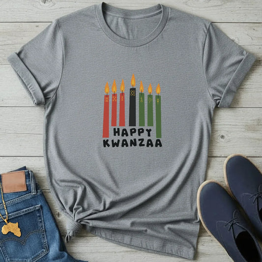 Happy Kwanzaa Candles T-Shirt
