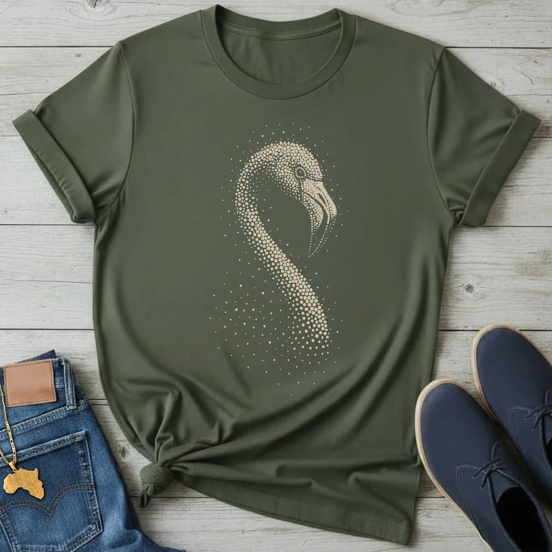 Point Art Flamingo T-Shirt