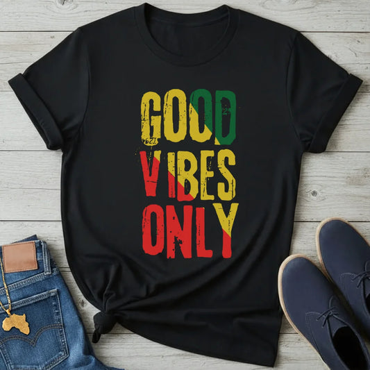 Good Vibes Only Rasta T-Shirt