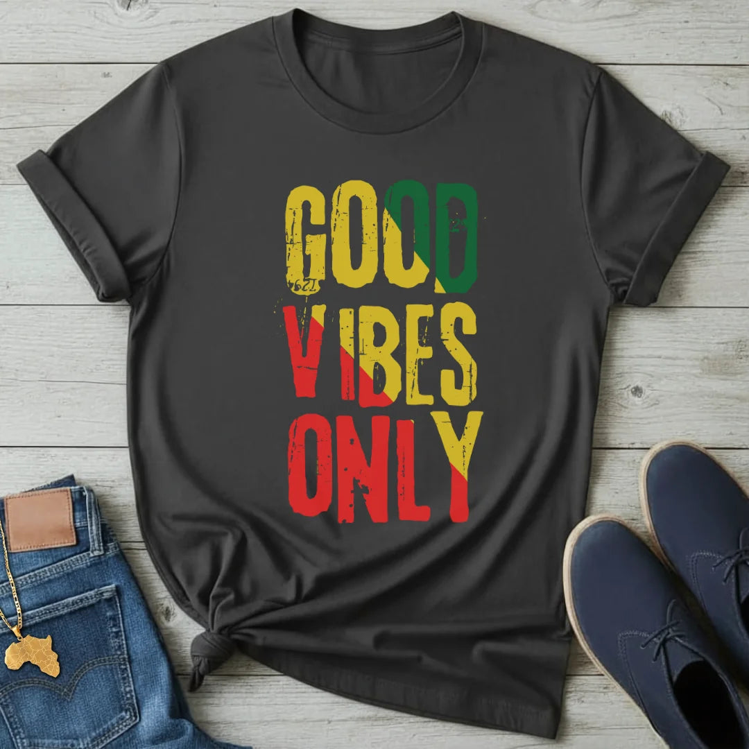 Good Vibes Only Rasta T-Shirt