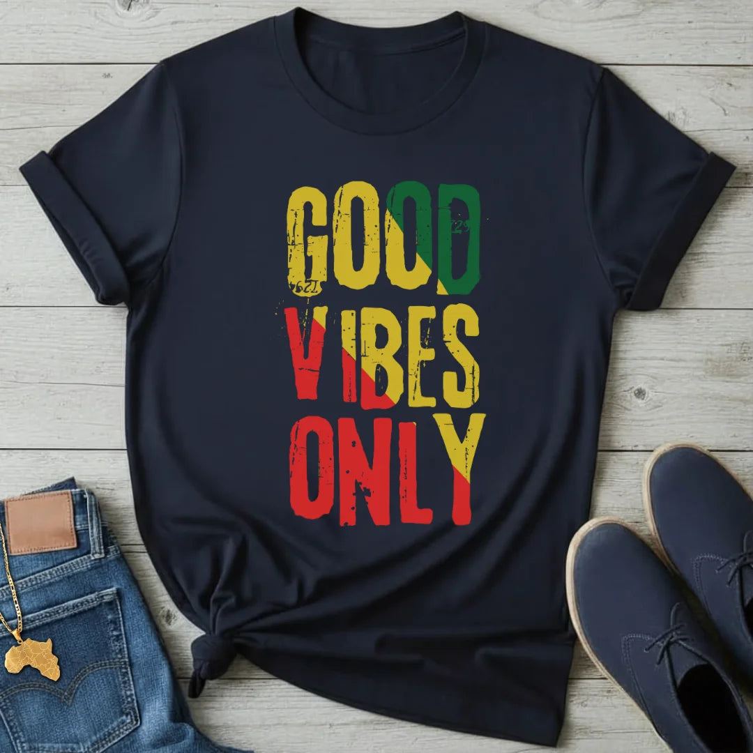 Good Vibes Only Rasta T-Shirt