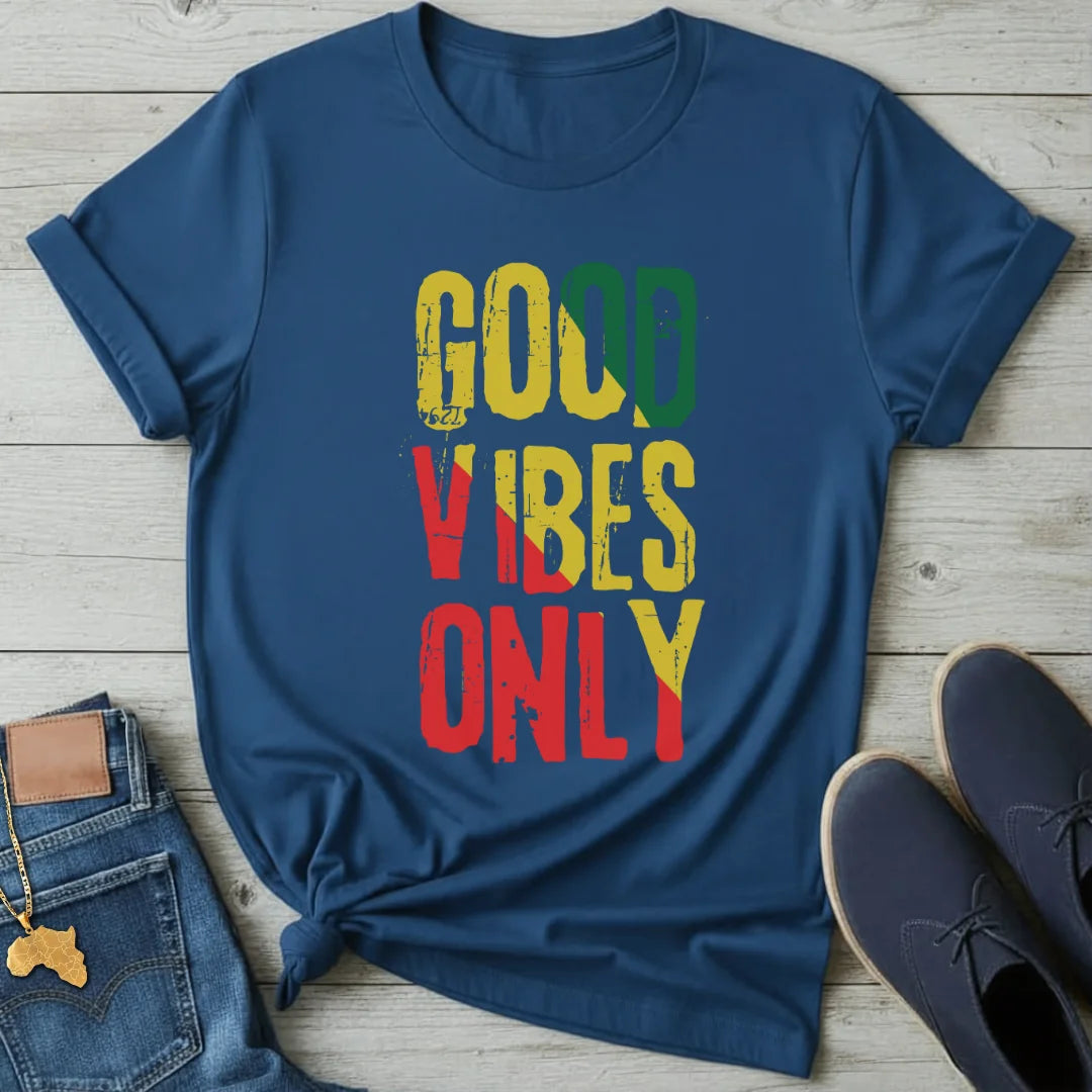 Good Vibes Only Rasta T-Shirt